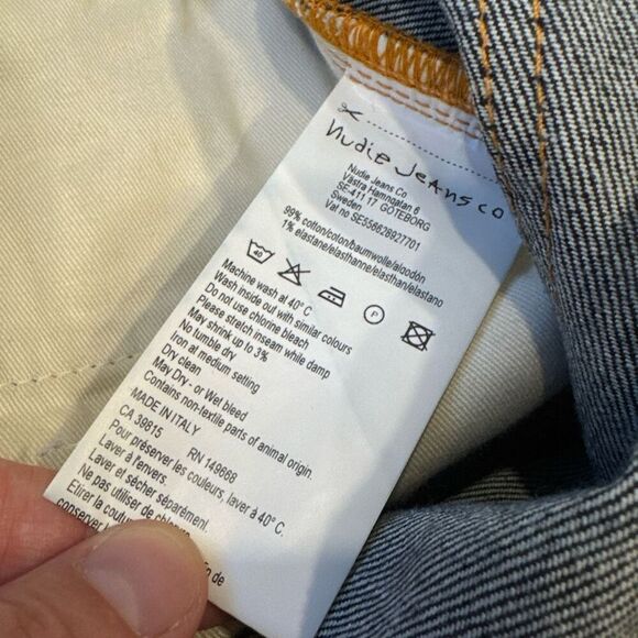 Nudie Lean Dean jeans size 30x32 - Picture 4 of 7